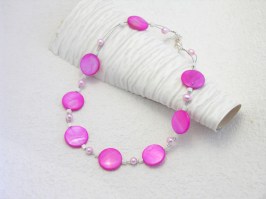 Pink Ice Necklace